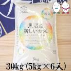 ショッピング米 お米 30kg(5kg×6) 新潟県魚沼産にじのきらめき 令和5年産