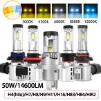  впервые в промышленности pon установка specification LED передняя фара противотуманая фара H4 H7 H8/H9/H11/H16 HB3 HB4 HIR2 соответствующий требованиям техосмотра 50W 3000K/4300K/6000K/8000K/10000K выцветание возможно 14600 люмен 2 шт 
