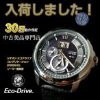 シチズン　エコドライブ　BT0020-51L　ビッグデイト　青　ソーラー腕時計　パーペチュアルカレン ...