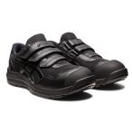安全靴 CP215 アシックス 1273A079 ウィンジョブ 001 ブラック×ブラック asics セーフティーシューズ ベルトタイプ 4色展開