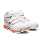 安全靴 CP308 AC アシックス 1271A055 ウィンジョブ 100 ホワイト×ピュアシルバー asics 作業靴 セーフティーシューズ 優れた通気性 マジックテープ