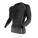 JW-174 52. черный BT энергия стрейч вырез лодочкой рубашка .... перчатки теплый нижнее белье нагрев Tec Thermo 