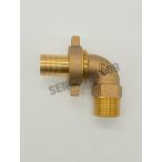 BC 90° насос для патрубок 1-1/2x38.1mm ( гайка затягивание модель ) высота . завод . золотой патрубок 