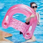 ショッピング浮き輪 浮き輪 大人用 取っ手付き フロート 水上ハンモック 水上ソファー 大人 浮き輪ベッド ビーチボード 強い浮力 クリア フロートベッド キラキラ 水遊び 背もたれ付