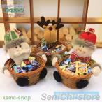 クリスマス お菓子 果物カゴ 可愛い ギフトカゴ クリスマス サンタクロース 大 小物 おしゃれ 飾り物 雑貨 玄関 置物 クリスマス用品