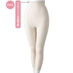 婦人 レディース 紙パンツ対応9分丈ボトム 下着 インナー シニア ギフト 高齢者 70代 80代 老人 90代 施設 介護 おばあちゃん お年寄り 洗濯機OK 日本製 綿100%