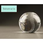 [ тысяч .] TIFFANY Tiffany crystal бейсбол мяч бумага вес украшение k55* Zaimei / интерьер / стекло / час товар взамен /100020313