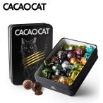 CACAOCAT 缶 14個入 BLACK 送料無料 北海道 お土産 ギフト 人気 DADACA カカオキャット 猫 ネコ ねこ