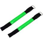 [2 шт. комплект ]LED браслет-фиксатор для рукавов usb зарядка велосипед ходьба jo серебристый g бег ночь рыбалка альпинизм отражающий материал g текстильная застёжка эластичность есть настройка возможность вечер. авария предотвращение 