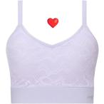 トリンプ スロギー ゴー オール ラウンド レース カップ付きハー フトップ ラージ LL-3L ヒヤシンス