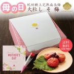 梅干し 母の日 ギフト しそ梅 大粒 220g 紫蘇梅 花以外 香典返し お祝い 誕生日