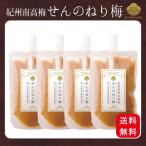 ねり梅 練り梅 梅肉 梅干し 南高梅 高級 ペースト チューブ 140g×4本セット 送料無料 塩分補給 介護食 スタンドパック 梅料理