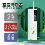空気清浄機 オゾン発生器 空気清浄機加湿器 コロナ 脱臭機 除菌消臭 ほこり除去 小型 ウイルス除去 フィルター交換なし ペット 静音花粉対策