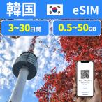 eSIM イーシム 韓国 大韓民国 Korea 3日間 5日 7日 10日 15日 30日間 1GB 5GB 10GB 20GB 50GB プリペイドeSIM simカード 一時帰国 留学 短期 出張 使い捨て