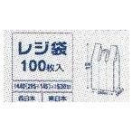 業務用レジ袋HHJ TEシリーズ規格袋 TE-45[白色 100枚×30冊]《ハウスホールドジャパン正規代理店》　北海道沖縄離島送料別途