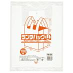 ランチバッグ RBB30 乳白 LLサイズ [0.015×520(330+190)×400mm][100枚×20冊][ジャパックス正規代理店](注)宛先が個人名取り扱い不可