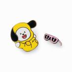 Yahoo! Yahoo!ショッピング(ヤフー ショッピング)＝BT21公式グッズ＝［バンタン］［BTS］ピンバッヂセット〈CHIMMY〉［防弾少年団］［可愛い］［かわいい］韓国雑貨 ［韓国 お土産］