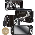 任天堂ライセンス商品 コントローラーギア Nintendo Switch スイッチ スキンシール＆スクリーンプロテクターセット リンクHalfTone