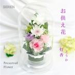 プリザーブドフラワー 花  仏花  お供え花  新仏 初七日 四十九日 法要 新盆 旧盆 法事 初盆 お彼岸 初彼岸 法事 お悔やみ 和風 菊花 仏壇 ドーム型 カバー付き