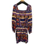 ANNA SUI アナスイ/花柄ストライプチ�