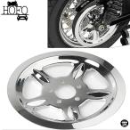 ショッピングハーレーダビッドソン ハーレーダビッドソン スポーツスター フォーティエイト XLX XS 48 スペシャル 883 XL 用 バイク リア アウター プーリー カバー インサート クローム ブラック