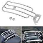 ショッピングハーレーダビッドソン ハーレーダビッドソン エレクトラ グライド ロードキング FLHTC FLHR ツーリング 1998-2022 用 バイク用ソロシートラゲッジラック