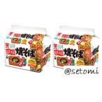 明星 鉄板焼そば かつお風味 計１０食（５食P×２個）