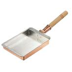 料理道具厨房用品/銅玉子焼関西型15cm寸法:195x150x深さ30mm
