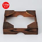 10個セット ラーメン鍋 釜台（大） ［ 21.8 x 21.8 x 4cm ］ 【 料亭 旅館 和食器 飲食店 業務用 】