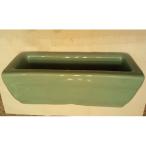 香炉 角香炉 青磁 6寸 [6寸]