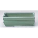 香炉 角香炉 青磁 7寸 [7寸]