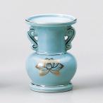 神仏器 青地金蓮4.0玉仏花 [ 11.5cm ] 料亭 旅館 和食器 飲食店 業務用