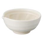 白唐津片口6寸すり鉢[19.4×18×8.8cm]|すり鉢|食器かわいいお...