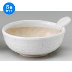☆スリ鉢☆白唐津手付5.0すり鉢[195x150x95mm]