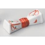 ☆箸置き☆赤絵花ツツミ型箸置[5....