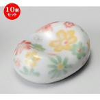 10個セット☆箸置き☆花づくし豆型箸置[4.5x3.3x1.5cm28g]