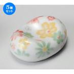 5個セット☆箸置き☆花づくし豆型箸置[4.5x3.3x1.5cm28g]