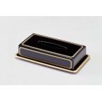 ホテルグッズ (小)ティッシュボックス黒天金(浅型) [29.8 x 16.5 x 6.5cm] ABS樹脂 (7-901-7) 料亭 旅館 和食器 飲食店 業務用