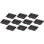 10個セット珍味＆小付箸置き小皿黒...