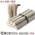 Yahoo! Yahoo!ショッピング(ヤフー ショッピング)内祝い 内祝 ギフト お取り寄せ グルメ 食品 ご当地 贈り物 贈答 お土産 うどん 送料無料 黒ごま 手延べうどん 手土産 訳あり  15束20個入り 非常食