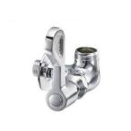 [A2310LF-13]三栄水栓 厨房用横形自在水栓本体　左ハンドル 共用形