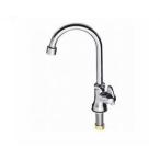 [JA565H-13]三栄水栓 ミニセラ泡沫立形ツル首自在水栓