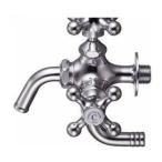 [JF12YK-13]三栄水栓 万能二口横水栓 寒冷地用