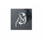 [K124BNJ]KVK стиральная машина для одиночный вентиль 2 . ширина вентиль 