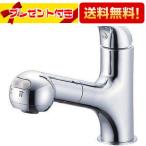 [K3703JV-13]三栄水栓 水栓金具 シングルスプレー(シャワー)混合栓(洗髪用) サンエイ
