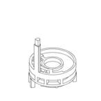 [TH975051]TOTO вентиль часть материал Thermo стопор 