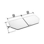 [YFK-1679B-D4]INAX/LIXIL тонкий теплоизоляция комплект крышка 1600 стандартный ванна для (YFK-1679B-D2. пришедший на смену товар )