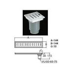 [YTB150SR]TOTO ванная осушение единица нержавеющая сталь не водонепроницаемый слой модель длина . ловушка 150 угол плитка для 