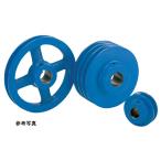 NBK 鍋屋バイテック Vプーリー 6-B-4-(16-38)-BKS-HN 標準Vプーリー 軸穴完成品 B型 4本掛け新JISキー 押しねじ付属