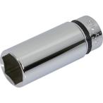 ネプロス インチ NB3L-11/16 9.5sq.ディープソケット(六角) 対辺寸法11/16inch 全長60mm 5個まとめ売り 【まとめ売り商品】